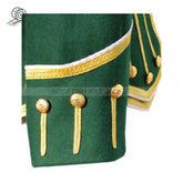 Pipe Bands Military doublet jacket Green